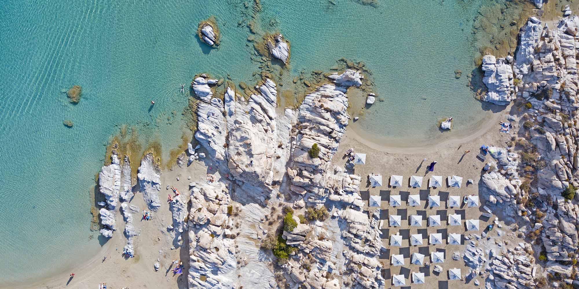 Kolympithres Beach Summer Paros by Blueviu